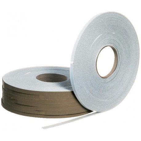 Rouleau de ruban adhésif 9x3 mm. un gris de 25m (Par 5)