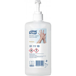 Liquide désinfectant pour les mains moyen 500 ml (Par 12)