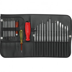 Set Lames interchangeables 25-unités in Pochette enroulable PB Swiss Tools
