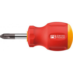 Tournevis Stubby PH2x 35mm SwissGrip PB Swiss Tools