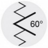 Taraud machine pour trous borgnes à gauche, sans revêtement, DIN 371 B, Filetage M4, Pas 0,7 mm, Long. totale : 63 mm, queue Ø 4,5 mm