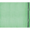 Filet de protection échafaudage vert 20 x 2.57 m