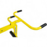 Pince à bordures 0–590 mm gomme KSH-RW / Widia, revêtement poudré jaune