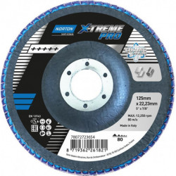 Disque lamelle X-Treme Pro 125 mm P80