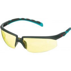 Lunettes de sécurité S2003SGAF-BGR-EU EN 166 EN170 branches gris/turquoise, verres jaunes