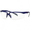 Lunettes de sécurité S2001AF-BLU-EU EN 166 EN170 branches bleu/gris, verre clair
