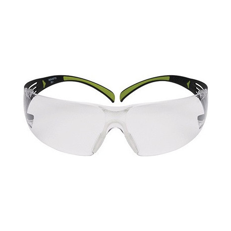 Lunettes de protection Reader SecureFit™-SF400 EN 166 branches noires/vertes. ve