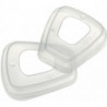 Set demi-masques de protect. Respirat. 6223 – SET – A2P3R EN 140 avec filtre M 3