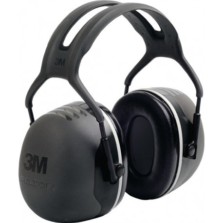 Protection auditive X5A EN 352-1 SNR 37 dB grandes capsules 3M