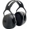 Protection auditive X5A EN 352-1 SNR 37 dB grandes capsules 3M