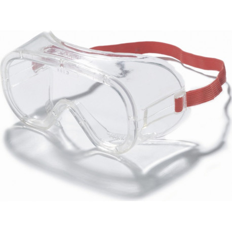 Lunettes de protect. à vision intégrale Bud 48 AF EN 166 verre transparent polyc