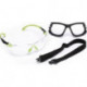 Lunettes de protection Solus™ 1000-Set EN 166. EN 170. EN 172 branches vertes. v