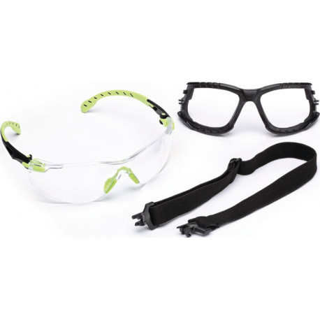 Lunettes de protection Solus™ 1000-Set EN 166. EN 170. EN 172 branches vertes. v