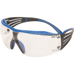 Lunettes de protection SecureFit SF401 EN 166 branches bleues/grises. verres tra