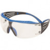 Lunettes de protection SecureFit SF401 EN 166 branches bleues/grises. verres tra