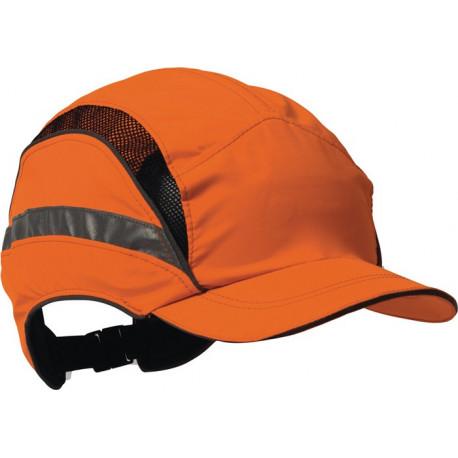 Casquette de protection First Base 3 Classic Hi-Vis 52-65 cm orange de signalisa