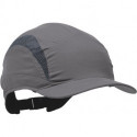 Casquette de protection First Base 3 Classic 52-65 cm gris 100 % polyester EN812