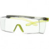 Lunettes de protection SecureFit 3700 EN 166-1FT branches grises/vert pomme.verr