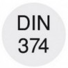 Taraud machine pour trous débouchants, sans revêtement, Filetage : M4 x 0,5, Long. totale 63 mm, Ø queue 4,5 mm