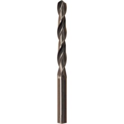 Foret hélicoïdal avec queue cylindrique courte, en acier à coupe rapide, type N, DIN 338, laminé, surface sans revêtement, Ø h8 : 9,10 mm