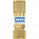 Raccord pour tuyau SK 100-3 gaz combustible G 3/8 po. LH MG corps WITT