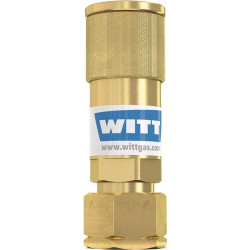 Raccord pour tuyau SK 100-3 gaz combustible G 3/8 po. LH MG corps WITT