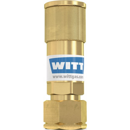Raccord pour tuyau SK 100-3 gaz combustible G 3/8 po. LH MG corps WITT