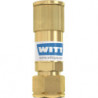Raccord pour tuyau SK 100-3 gaz combustible G 3/8 po. LH MG corps WITT