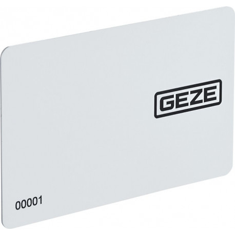 Système de contrôle d'accès Carte d'identité MIFARE DESFire EV2 Carte d'identité blanche Carte transpondeur RFID GEZE