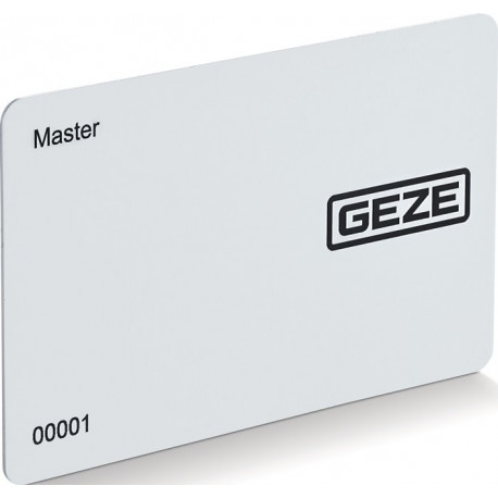 Système de contrôle d'accès GCER 300 Carte système Master blanc Carte système Master RFID