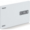 Système de contrôle d'accès GCER 300 Carte système Master blanc Carte système Master RFID