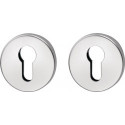 Rosace porte en acier inoxydable 056 VA F00 épaisseur.8mm PZ rd.EDI