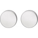 Rosace porte en acier inoxydable 058 VA F00 épaisseur.8mm Blind rd.EDI