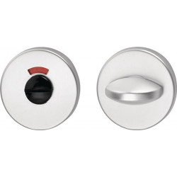 Rosace porte en acier inoxydable 057 VA F00 épaisseur.8mm WC rd.EDI