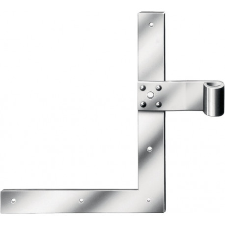 Bande d'angle xmm acier galvanisé droite et gauche 3 mm VORMANN