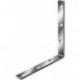 Angle fort longueur 40 mm largeur 20 mm épaisseur 3 mm acier galvanisé trou Ø 4,5 mm VORMANN