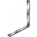 Angle fort longueur 40 mm largeur 20 mm épaisseur 3 mm acier galvanisé trou Ø 4,5 mm VORMANN