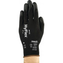 Gant HyFlex® 48-101 Taille 7 noir EN 388 PSA II Nyl.m.PU ANSELL (Par 12)