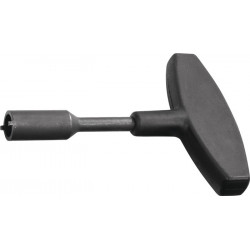 Clé HSK 63 adaptée aux tuyaux de transfert de liquide de refroidissement, longueur totale 136 mm