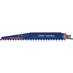 Lame de scie sabre Expert Tough Wood L.225mm B.25mm TPI 3 8.5mm 3 Unités