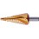 Foret étagé universel, goujure hélicoïdale, revêtement TiN, Long. de l'étage : 4 mm, Long. totale 67 mm, Ø queue h8 : 8 mm