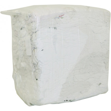 Chiffons de nettoyage en jersey WT II coton majoritairement blanc ELOS