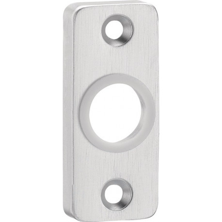 Levier rosace 3302/0000 aluminium plaque F1 épaisseur 8 mm rond angulaire EDI