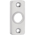 Levier rosace 3302/0000 aluminium plaque F1 épaisseur 8 mm rond angulaire EDI