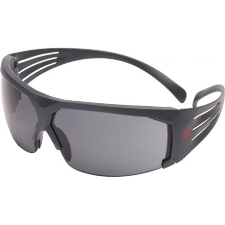 Lunettes de protection SecureFit-SF600 EN 166 branches grises. verre gris polyc