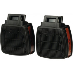 Filtre à gaz A2 EN14387 EN 14387 A2 adapté à série Secure Click 2 pièces/sachet