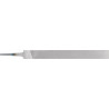 Lime d'atelier DIN 7261 L. 200 mm coupe transv. 20 x 5 mm coupe 3 forme plate PF