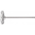 Mini brosse ronde RBU 1902/3 ST 0.10 D19xl2xL5 mm acier PFERD (Par 10)