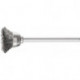 Mini brosse boisseau TBU 1803/3 INOX 0.10 D18xB3xL6 mm VA PFERD (Par 10)
