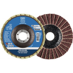 Disque à lamelles POLIVLIES D.115xH mm granulation grossière PFERD (Par 5)